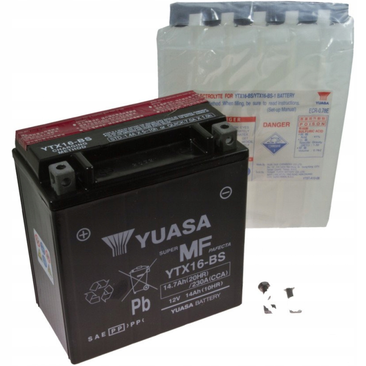 Batéria Yuasa FTH16-BS (YTX16-BS)