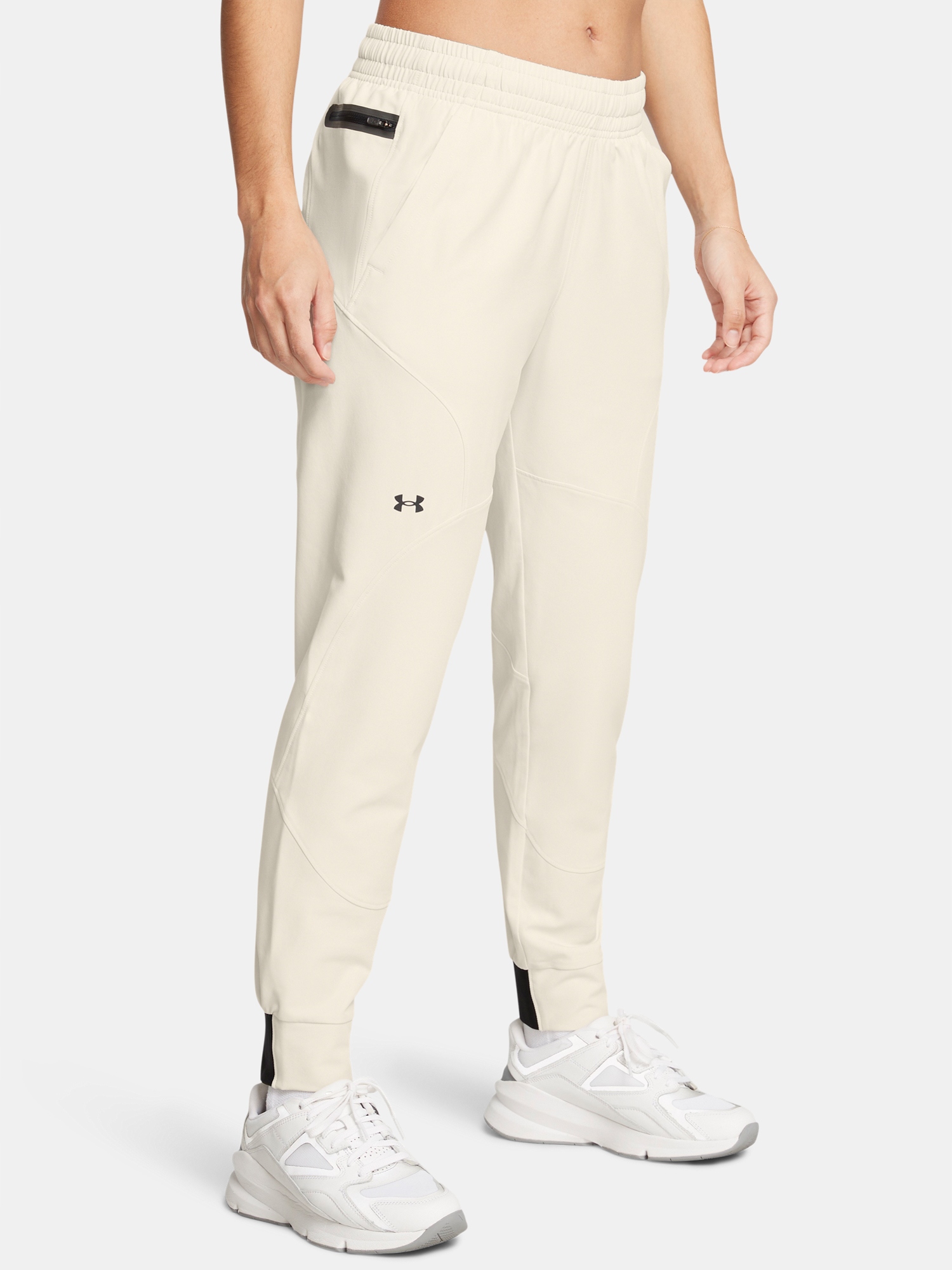 Dámské tepláky Under Armour Ua Unstoppable Jogger-WHT