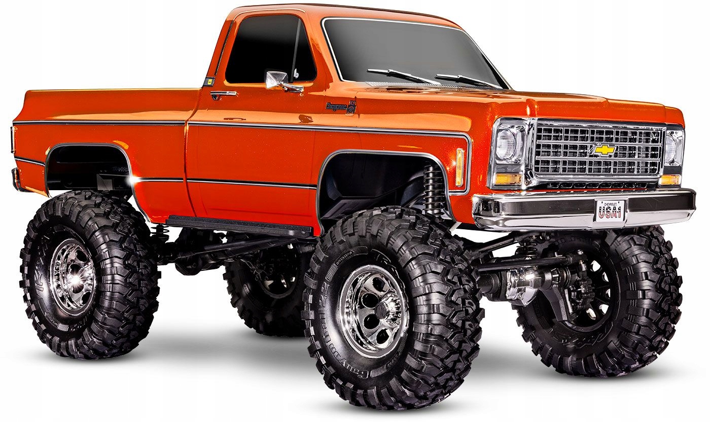 Большой переправа авто rc TRAXXAS TRX-4 Chevrolet K10 4x4 High Trail 2 шестерни