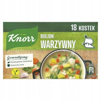 Knorr Zeleninový vývar 9 l (18 kostek) 180 g