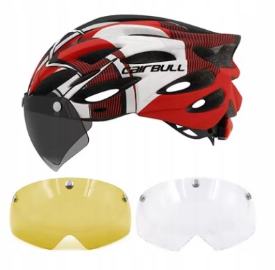 Cyklistická přilba Rychlá Led Lehká Aerodynamická Univerzální 54-62 CM M/L