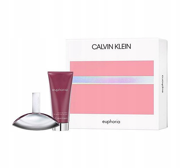 Calvin Klein Euphoria Woman sada: parfémovaná voda 50 ml Edp tělové mléko