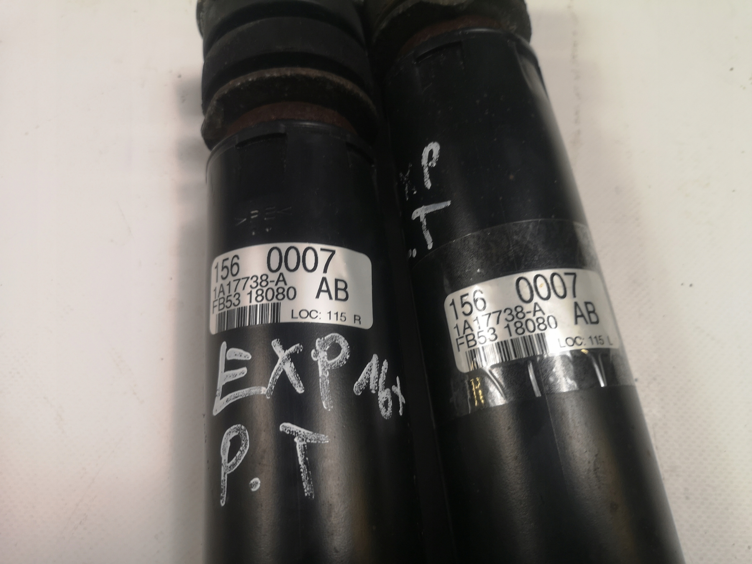 shock absorbers rear part rear Ford Explorer 4x4 2016