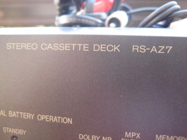 RS-AZ7 Technics Stereo Cassette Deck magnetofon e1 Marka Technics