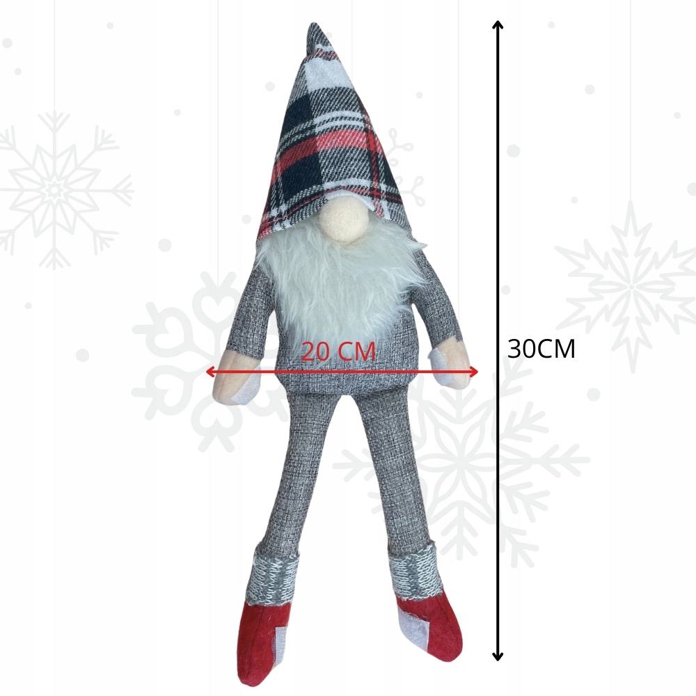 OZDOBA UBRANKO ETUI NA BUTELKE WINO SKRZAT KRASNAL ŚWIATECZNY GNOM GIFT Kod producenta 0000013036