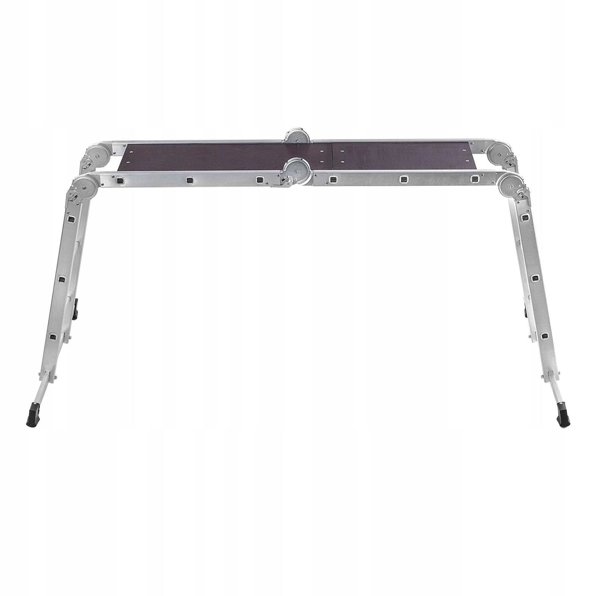 DRABINA ALUMINIOWA PRZEGUBOWA 4x3 ROZKŁADANA PRZYSTAWNA PODEST 150kg Liczba elementów 1