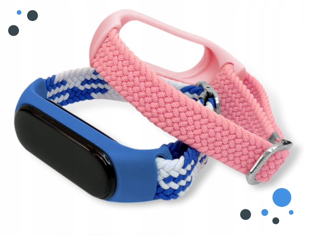 OPASKA PASEK do XIAOMI MI BAND 3/4/5/6 MEGA KOLORY Materiał inny
