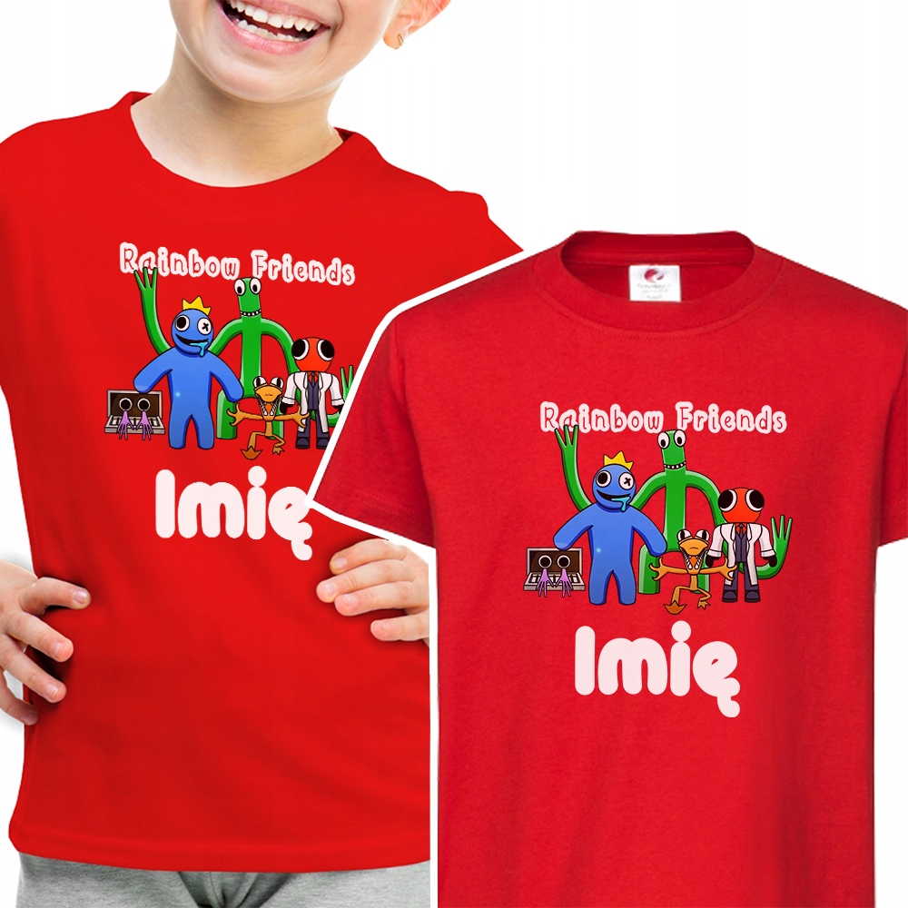 

Koszulka Dziecięca Rainbow Friends Roblox 134 cm