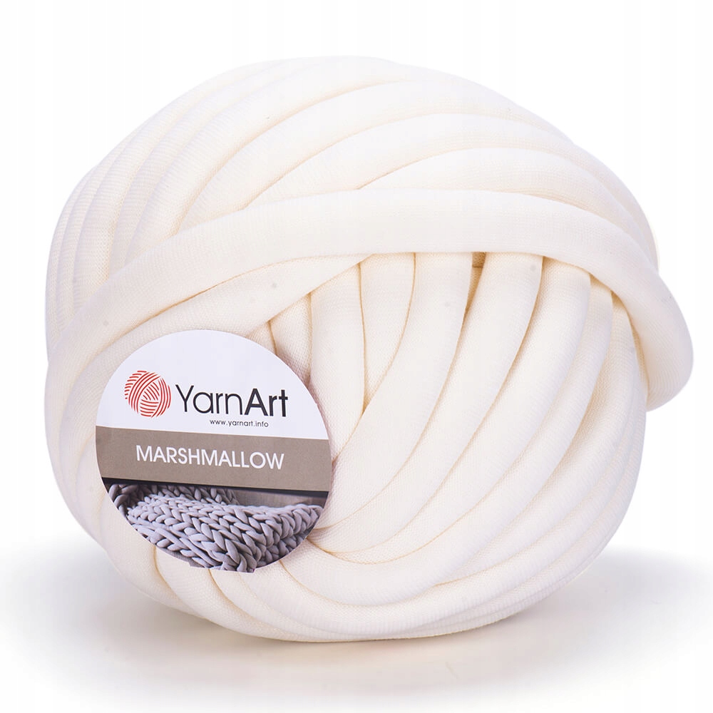 Yarnart Marshmallow silná tunelová příze naplněná provázkem home 903