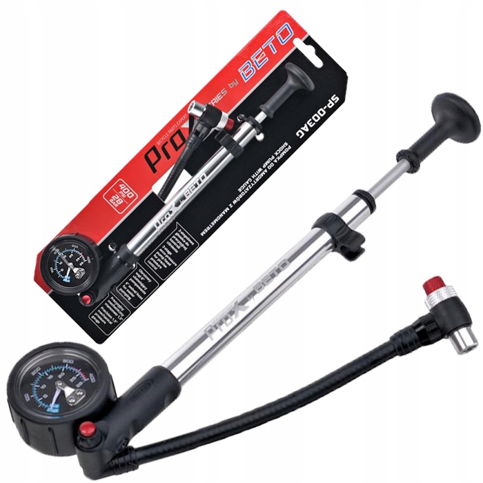 Prox Beto Pompka do Amortyzatorów SP-003AG 400 Psi 28 bar Alu Manometr
