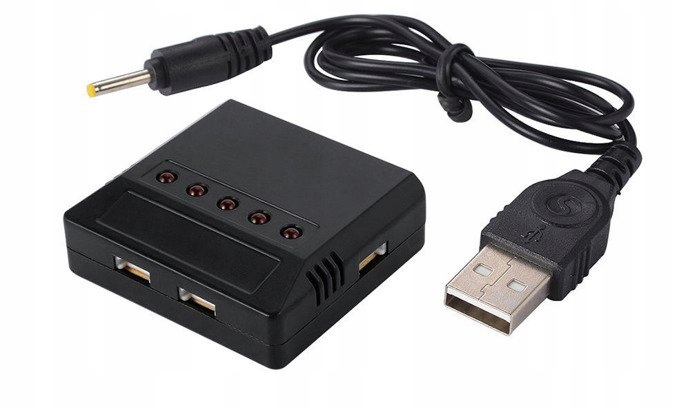 

Ładowarka Akumulatorów Dron Usb x 5