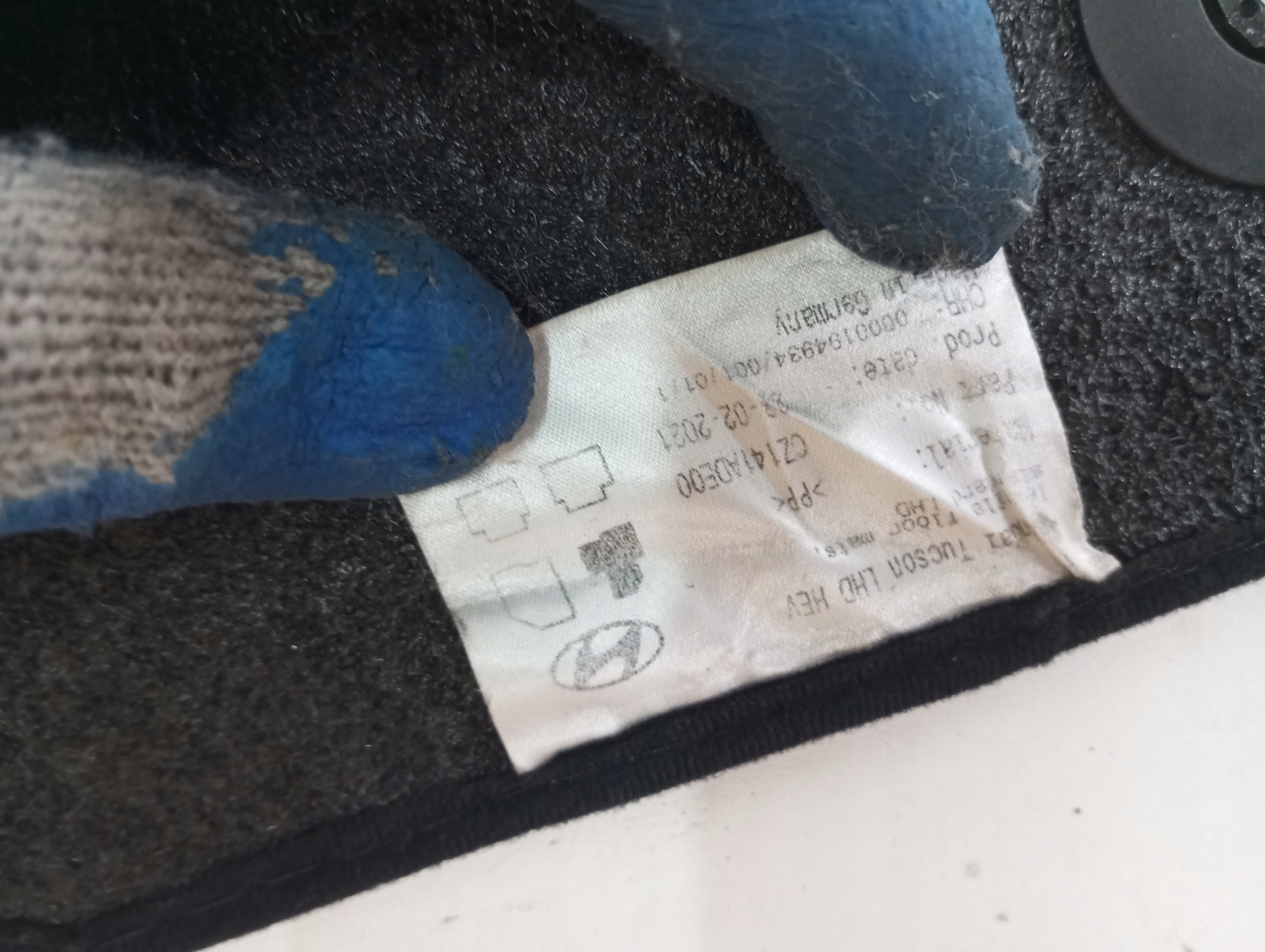 mat wiper HYUNDAI TUCSON WELUROWE