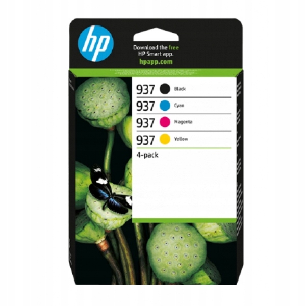 Zestaw tuszy Hp 937 Cmyk 6C400NE