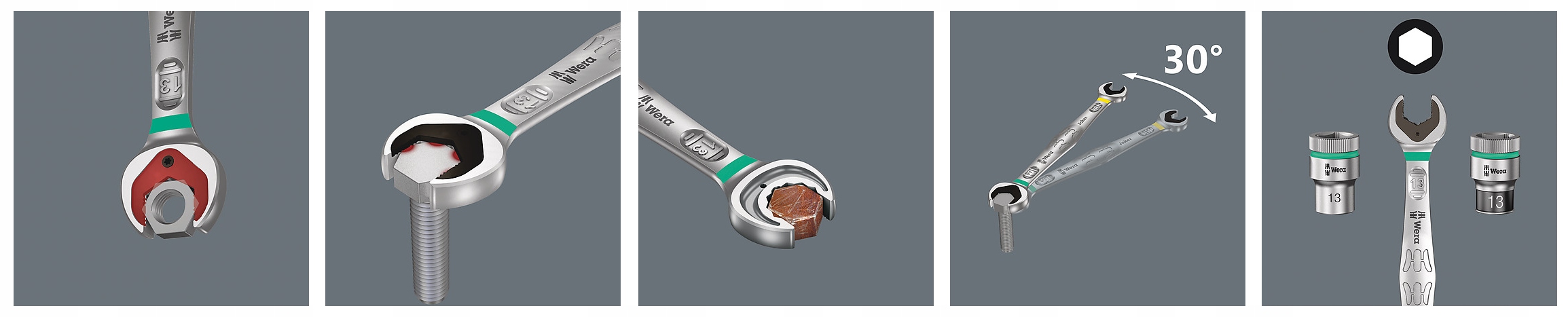 WERA 6002 JOKER Klucz płaski 24x27mm Marka Wera