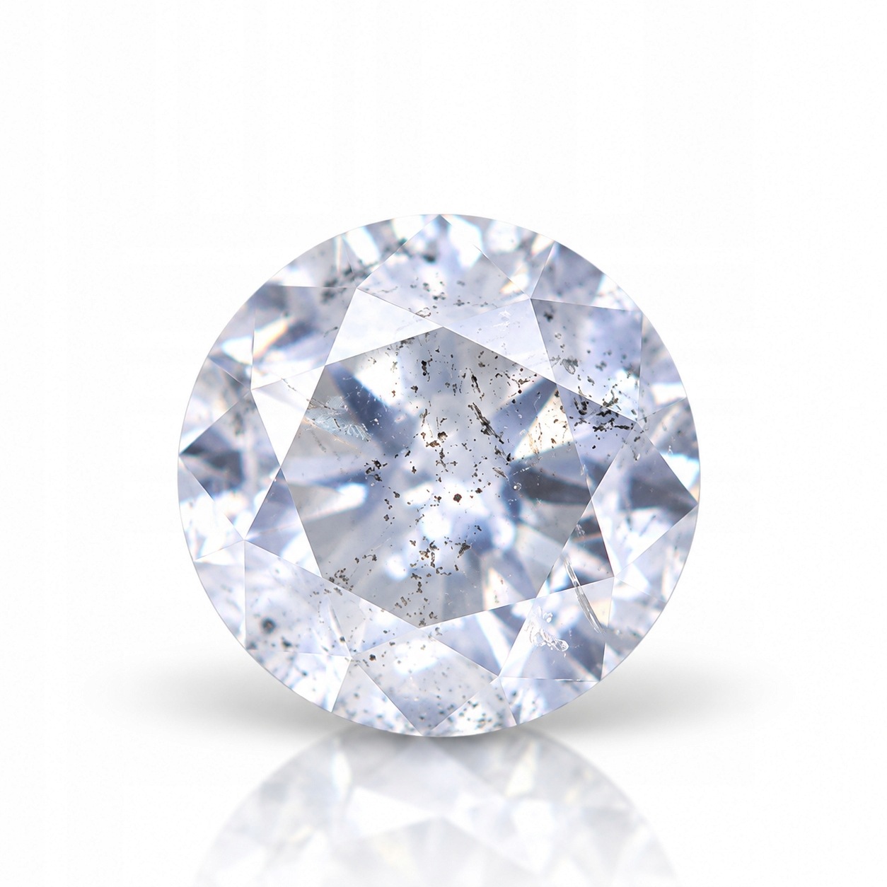 Přírodní diamant 0.33 ct E Brilant I3 certifikát Wbd