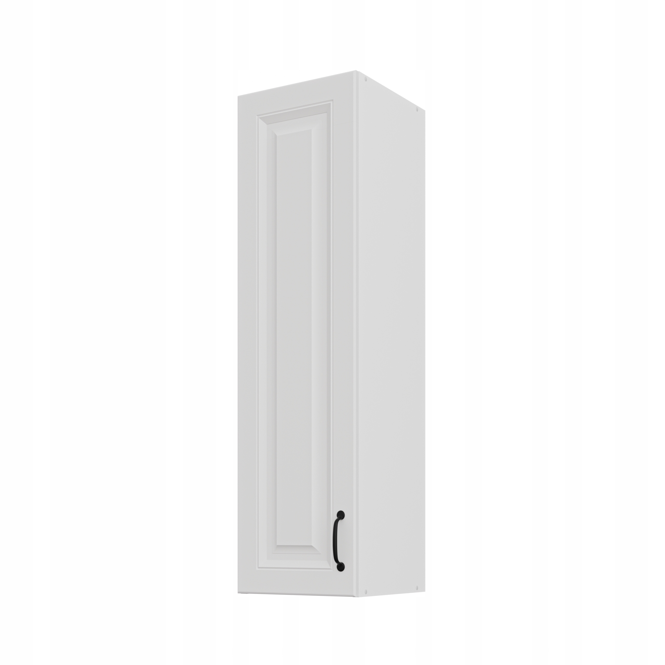 Vysoká kuchyňská skříňka 30 cm závěsná, skříňka do kuchyně Bílá Bílá 30 cm