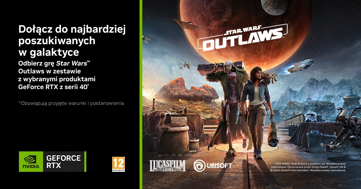 H.I.T FGAME_RYZEN 7 7800x3D_32GB_RTX 4070 SUPER_NVME 1TB + GRA STAR WARS ! Typ komputera komputer stacjonarny