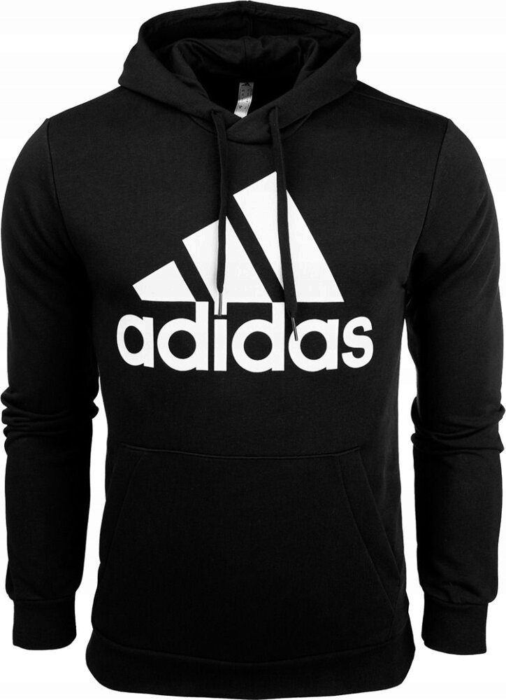Pánská Mikina Adidas Essentials Hoodie Klokanka Černá vel L