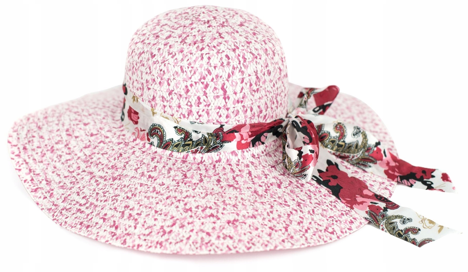 

Szaleo letni Kapelusz Flowery bow cz20150-3