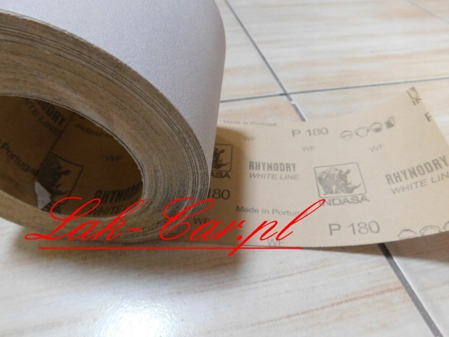 Indasa Pap.ścierny na sucho W.line 115mmx50m P180 1MB