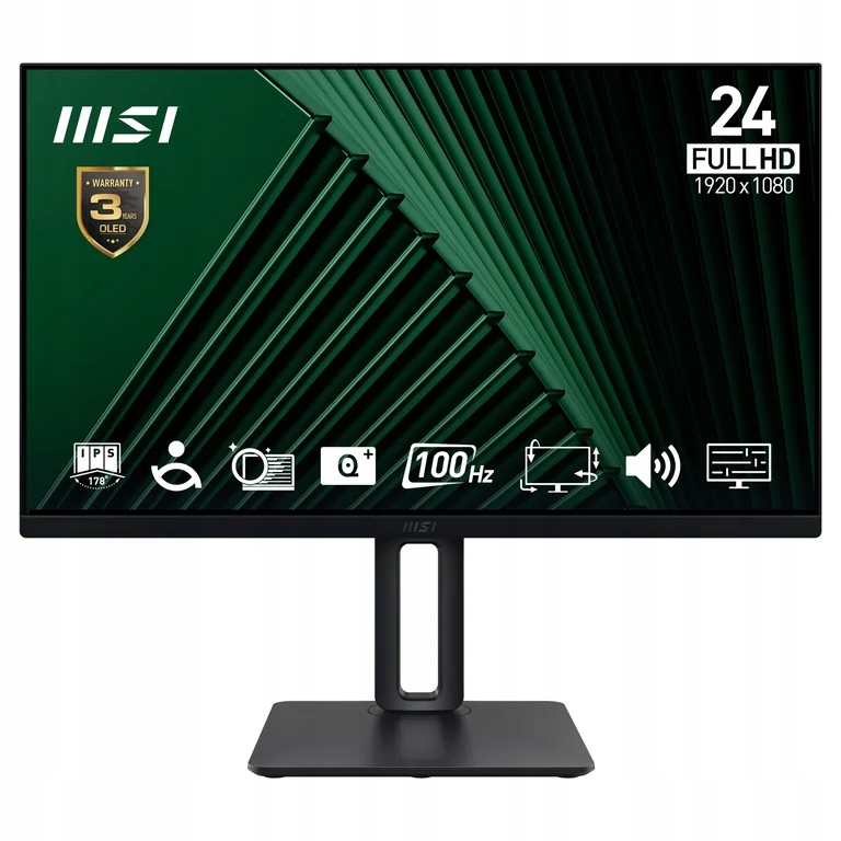 Msi Pro MP245PG monitor komputerowy 60,5 cm (23.8") 1920 x 1080 px Ful...