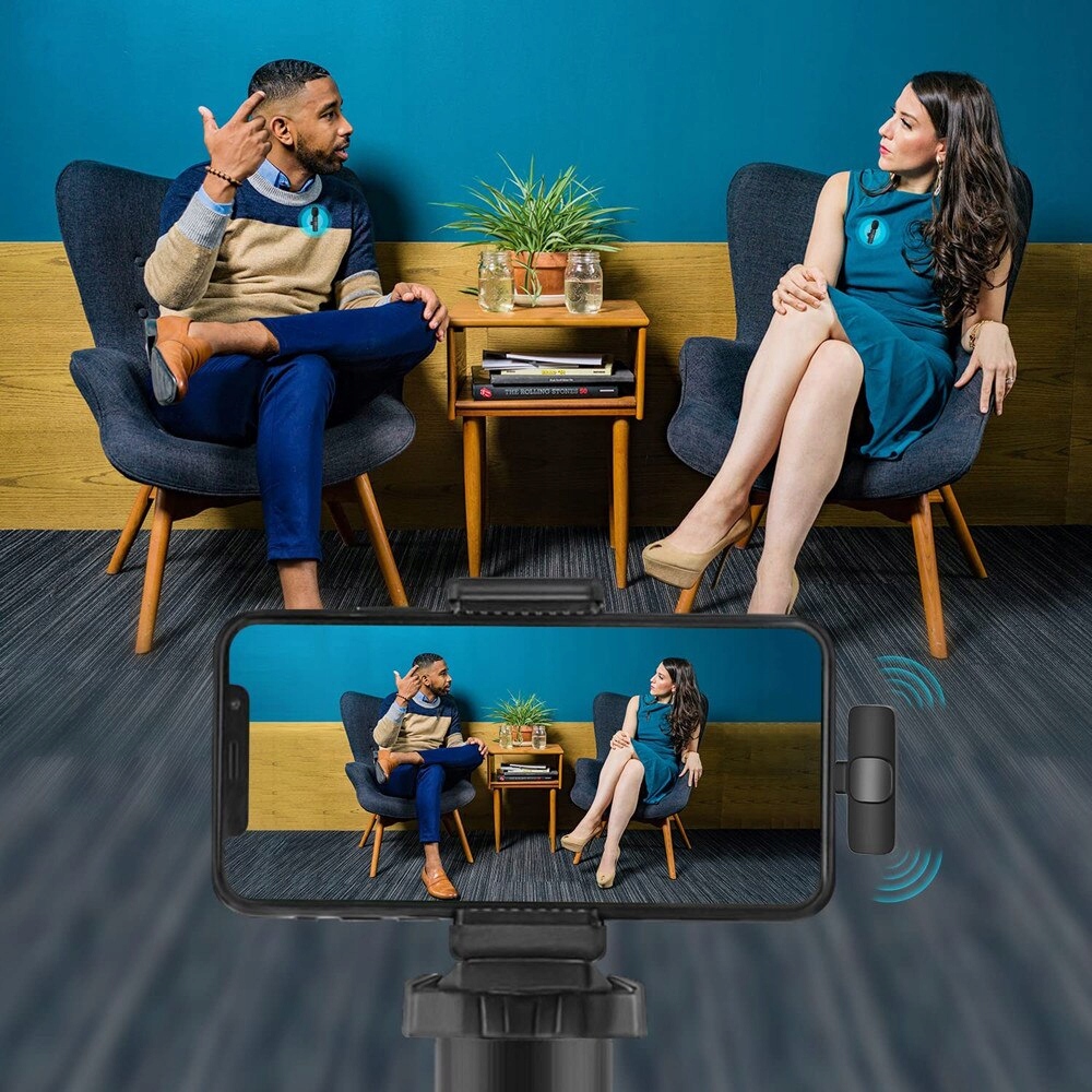 MIKROFON BEZPRZEWODOWY KRAWATOWY USB-C DO ANDROID EAN (GTIN) 4006986395105