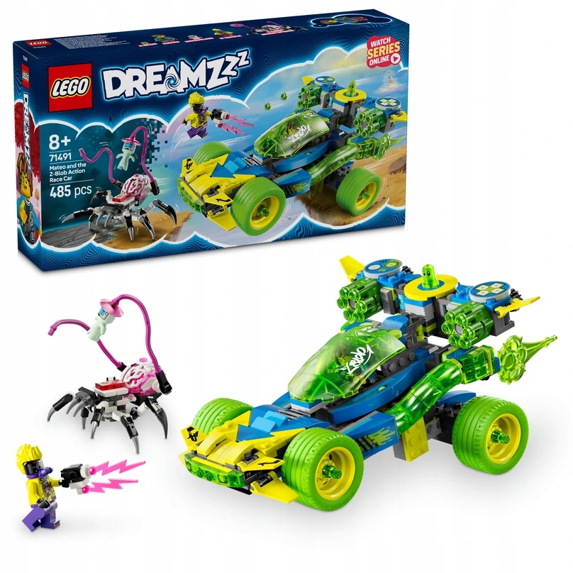 Lego DREAMZzz 71491 Mateo a akční závodní auto Z-Flek