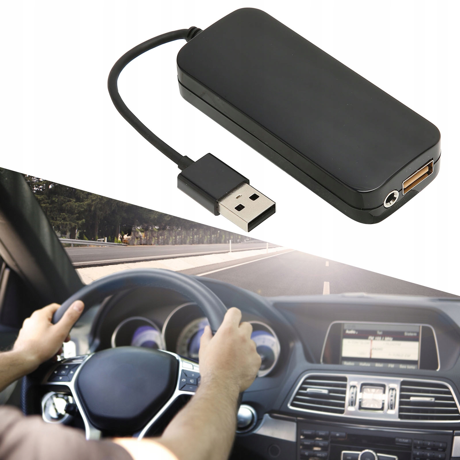 CARPLAY ANDROID AUTO USB DONGLE ADAPTER PRZEWODO Stan opakowania oryginalne