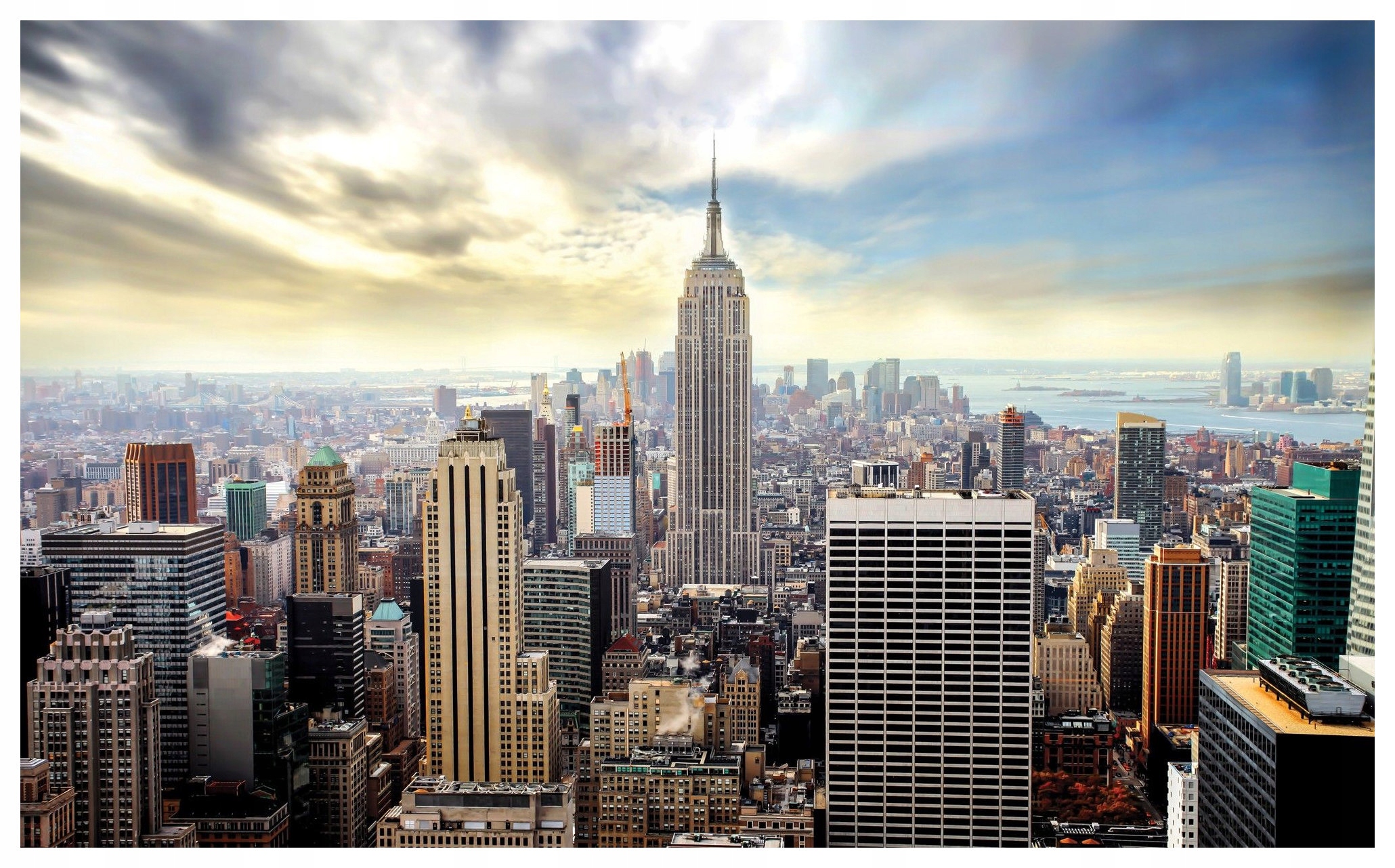 Fototapeta New York panoráma mesta vinylová architektúra 416x254 lepidlo