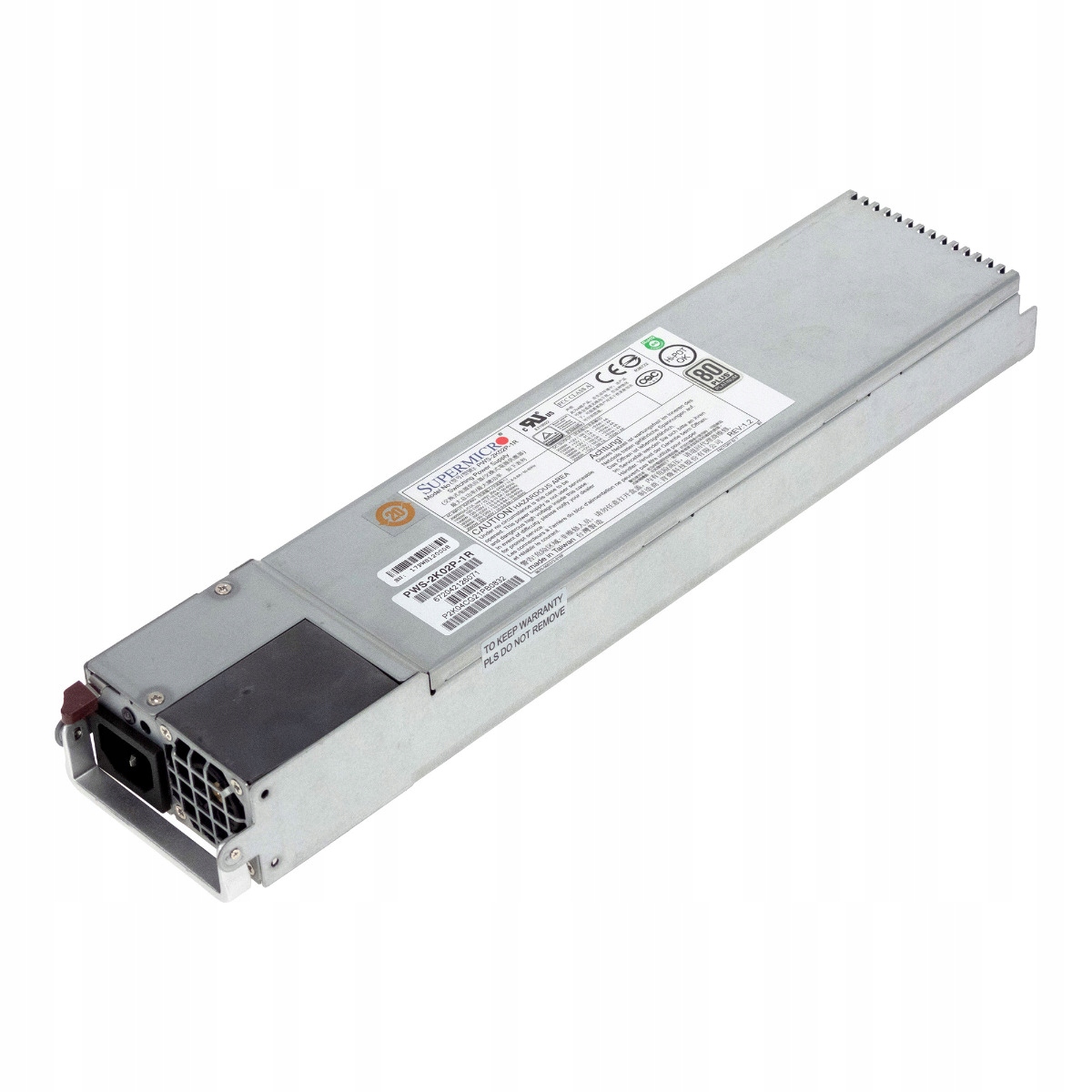 БЛОК ПИТАНИЯ СЕРВЕРА 1U SUPERMICRO PWS-2K02P-1R 2000W