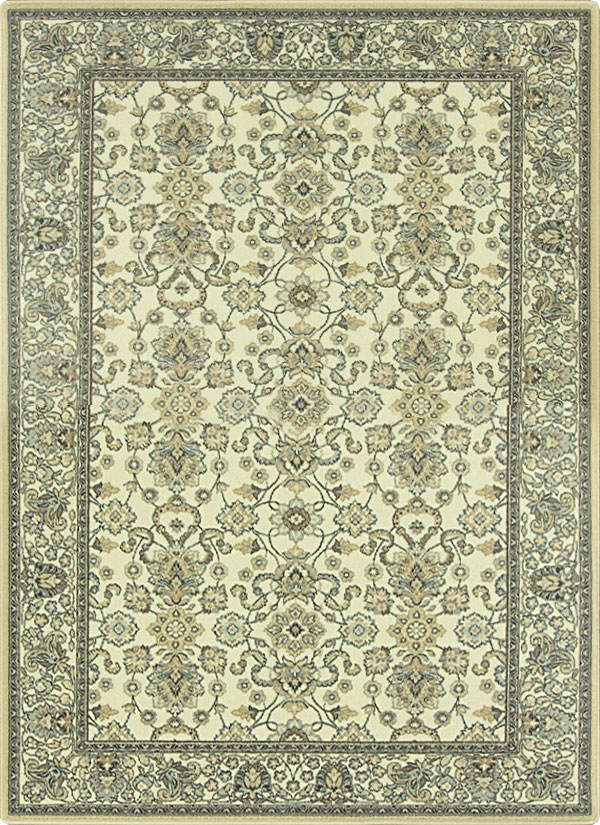 Dywan Isfahan Wełniany Ornamentowy Agnella Kantabria Alabastrowy 100x180 cm