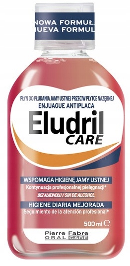 ELUDRIL CARE PŁYN DO PŁUKANIA JAMY USTNEJ 500ML