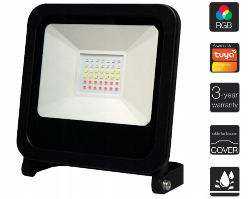 

Halogen Naświetlacz Photon 50W Rgb Smart Tuya