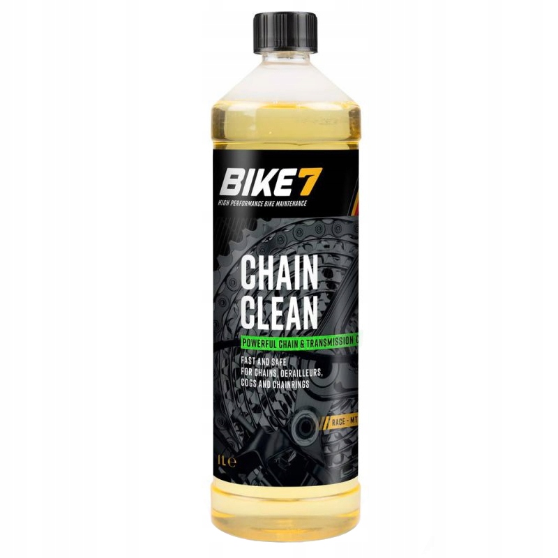 Płyn Środek Do Czyszczenia Łańcucha Napędu Rowerowego BIKE7 Chain Clean 1L