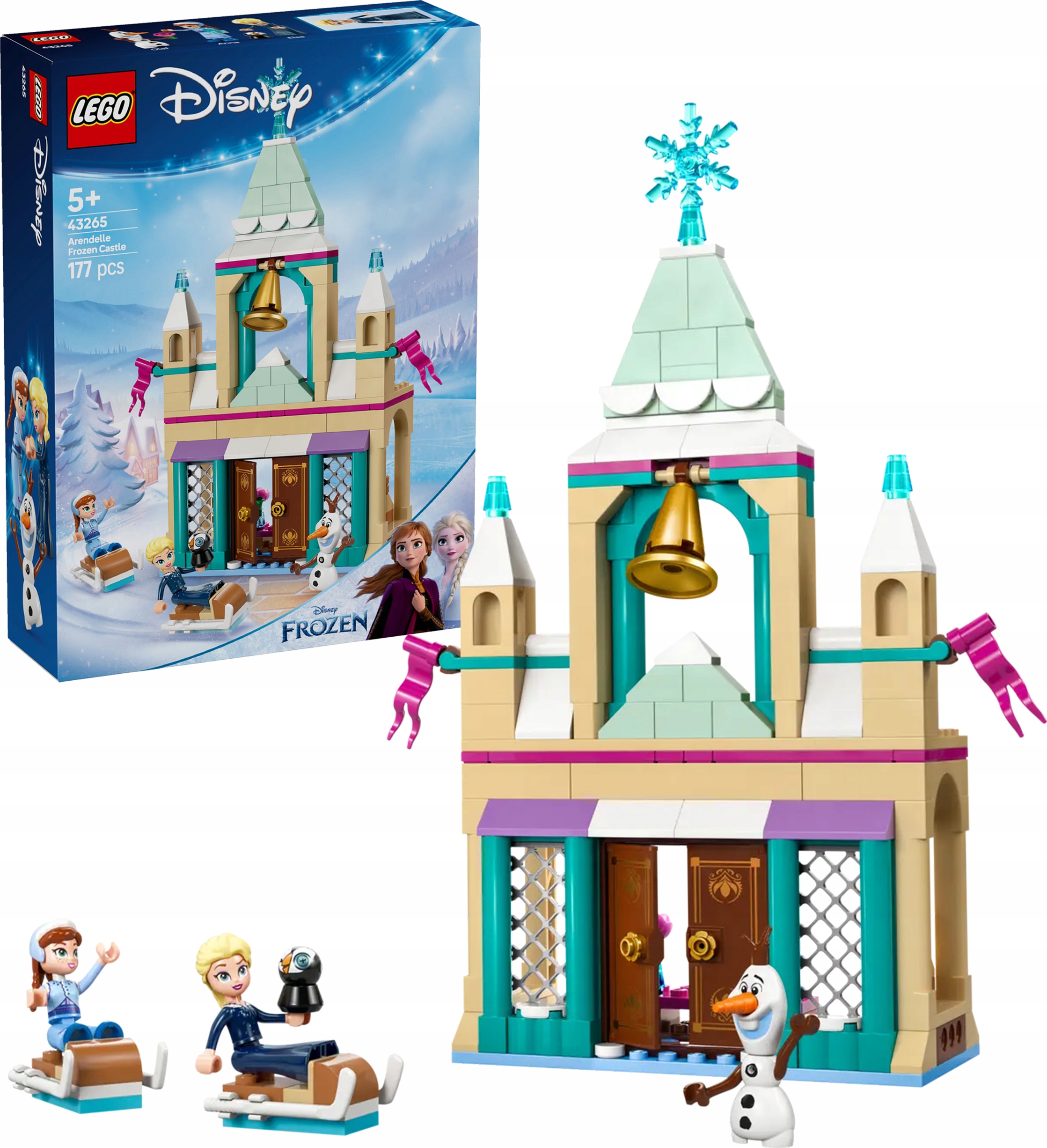 Lego Disney Ledové Království Zámek v Arendelle 43265