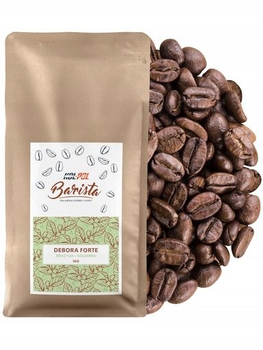 Levně Káva 1 kg Káva Arabica Čerstvě pražená Debora Forte x Kol-Pol