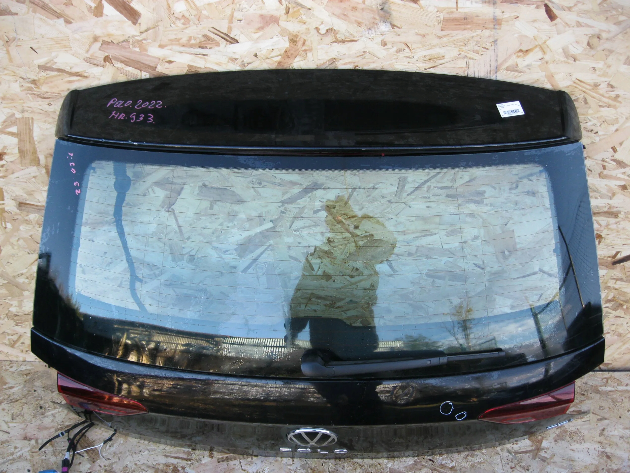 boot door VW Volkswagen Polo 2G Lift 21