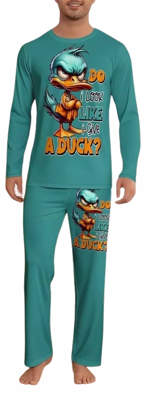 Vtipné Kachní Pyžamo Pro I Look Like I Give A Duck? Pyžamo Kačer XL