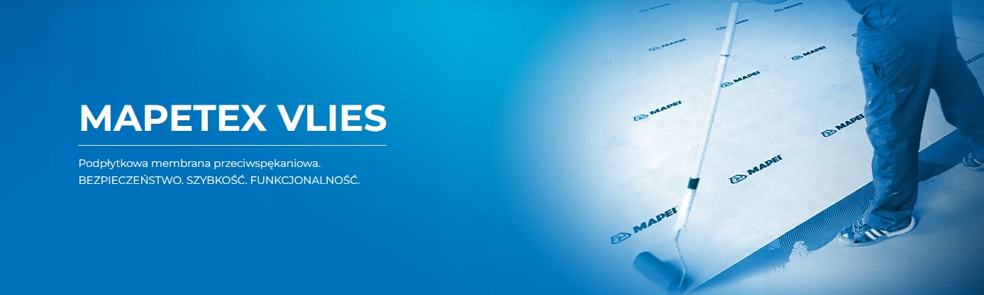 MAPETEX VLIES mata pod płytki zbrojąca 1mb Mapei Marka Mapei