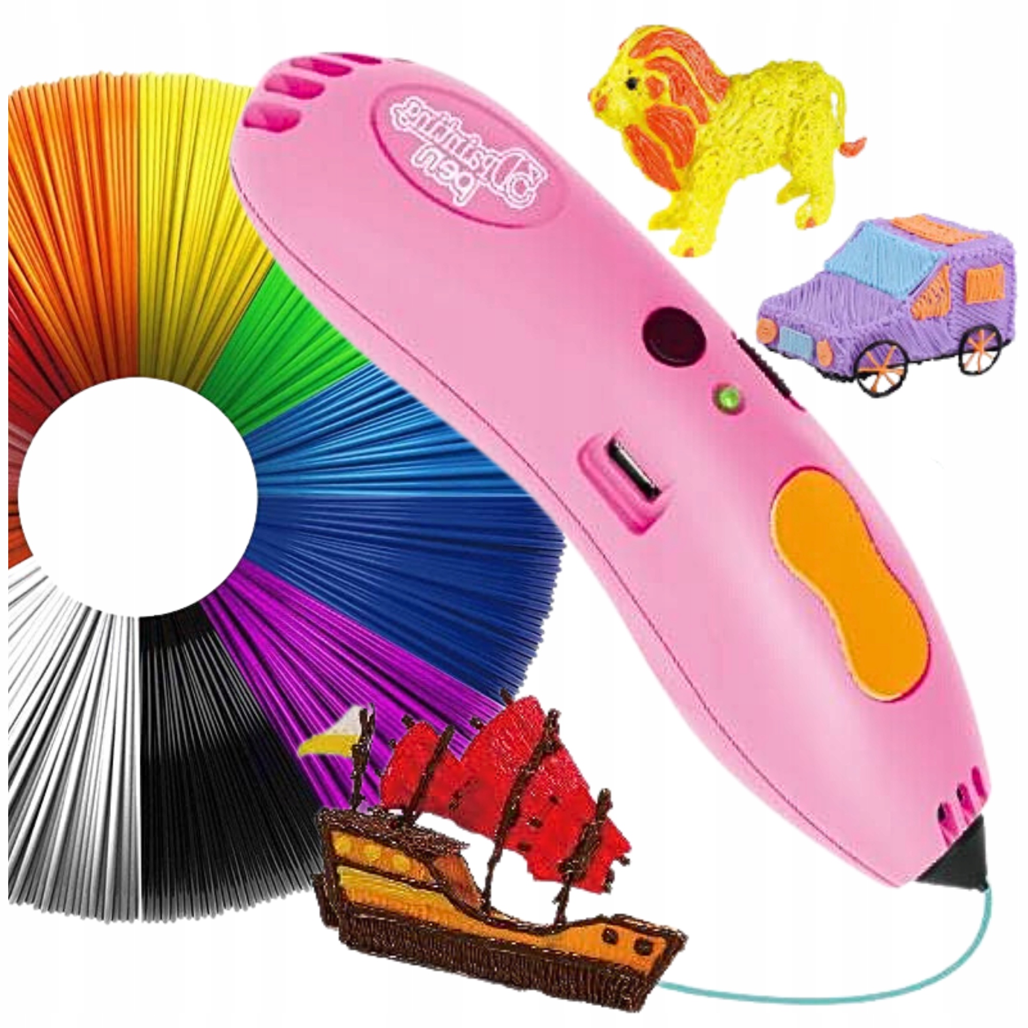 

Kreatywny Długopis 3D Drukarka Pen Wkład Szablony