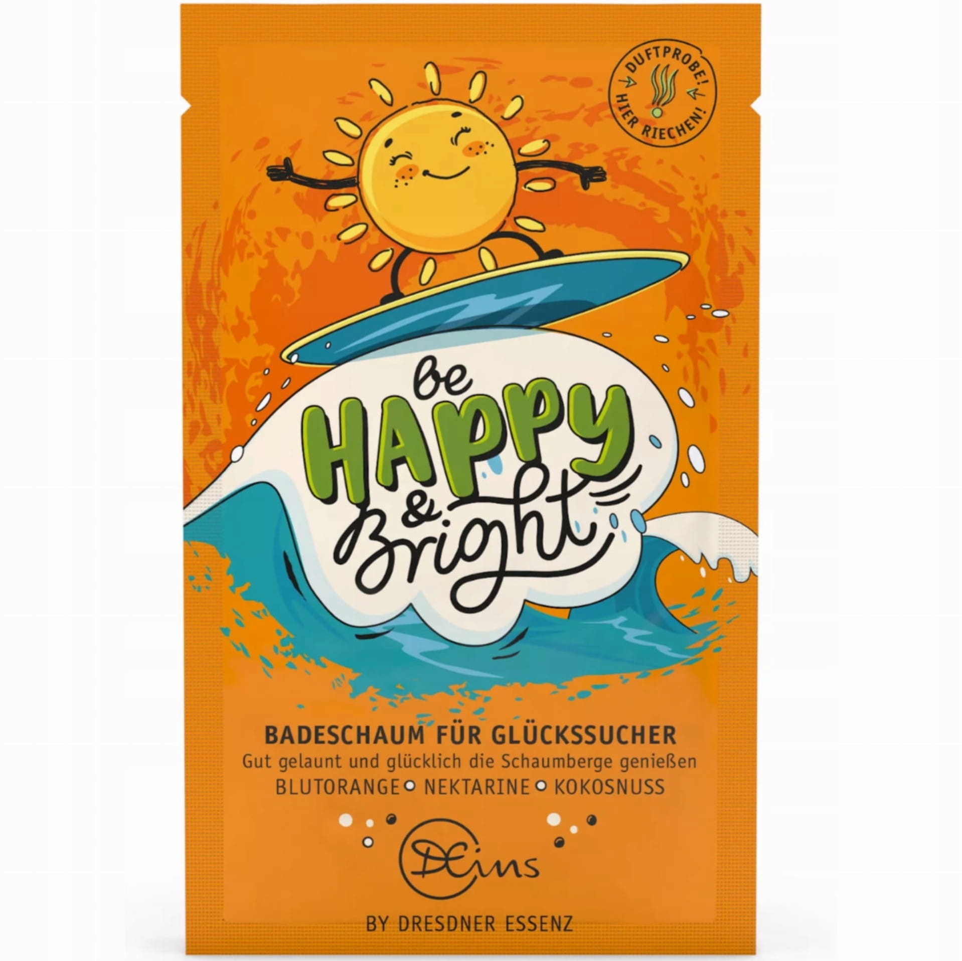 Dresdner Essenz Be Happy & Bright Owocowa Pianka Do Kąpieli 60g