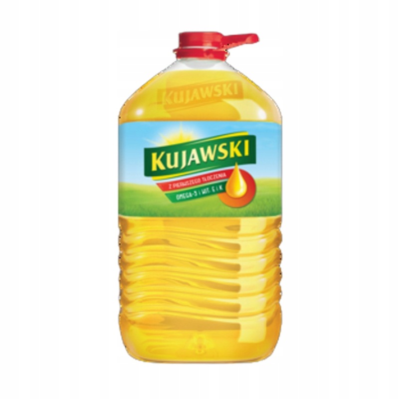 Kujawski Řepkový olej z prvního lisování 5 l