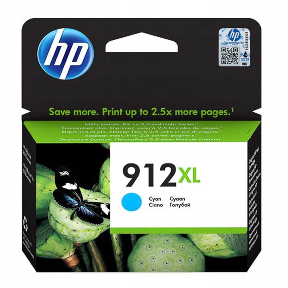 

Tusz org. Hp 912XL Cya 3YL81AE OfficeJet 8010 8020