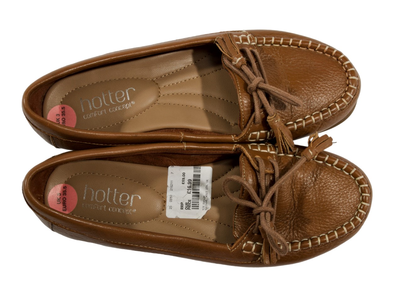 HOTTER __ SKÓRZANE MOKASYNY ____35,5 Rozmiar 35,5