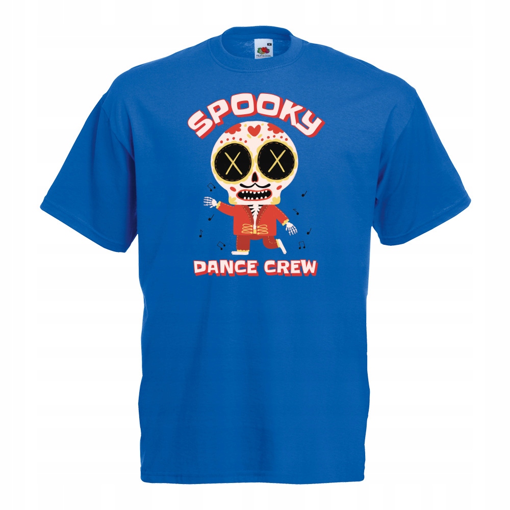 

Koszulka spooky dance halloween XXL niebieska
