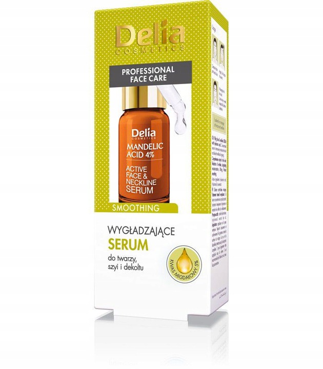 

Delia Serum do Twarzy Wygładzające Kwas Migdałowy