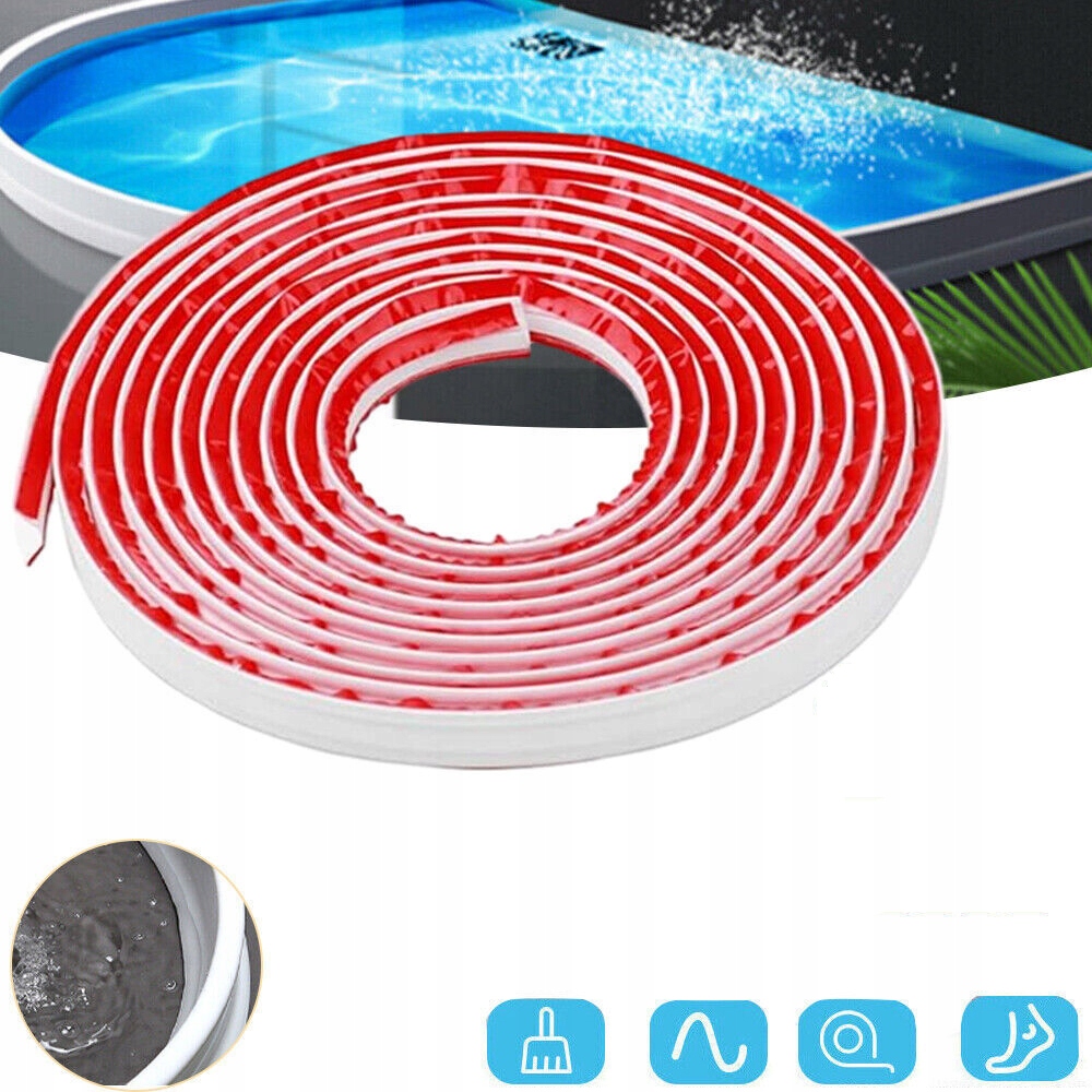 2M LISTWA PRYSZNICOWA DO OCHRONY PRZED ROZPRYSKAMI DO SAMODZIELNEGO MONTAŻU