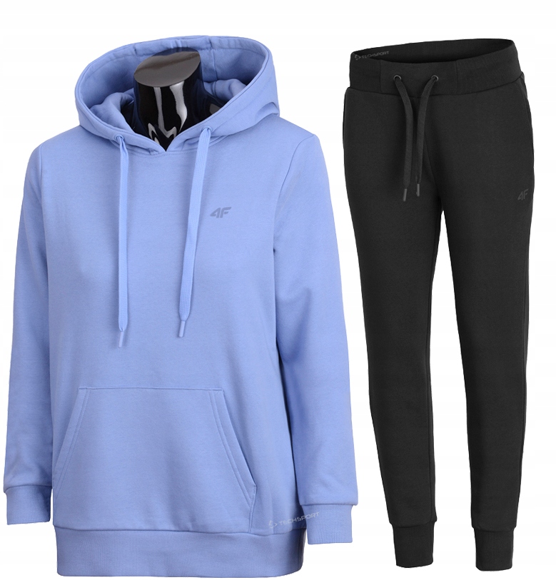 

4F Damski Dres Bawełna Komplet Bluza Spodnie XXL