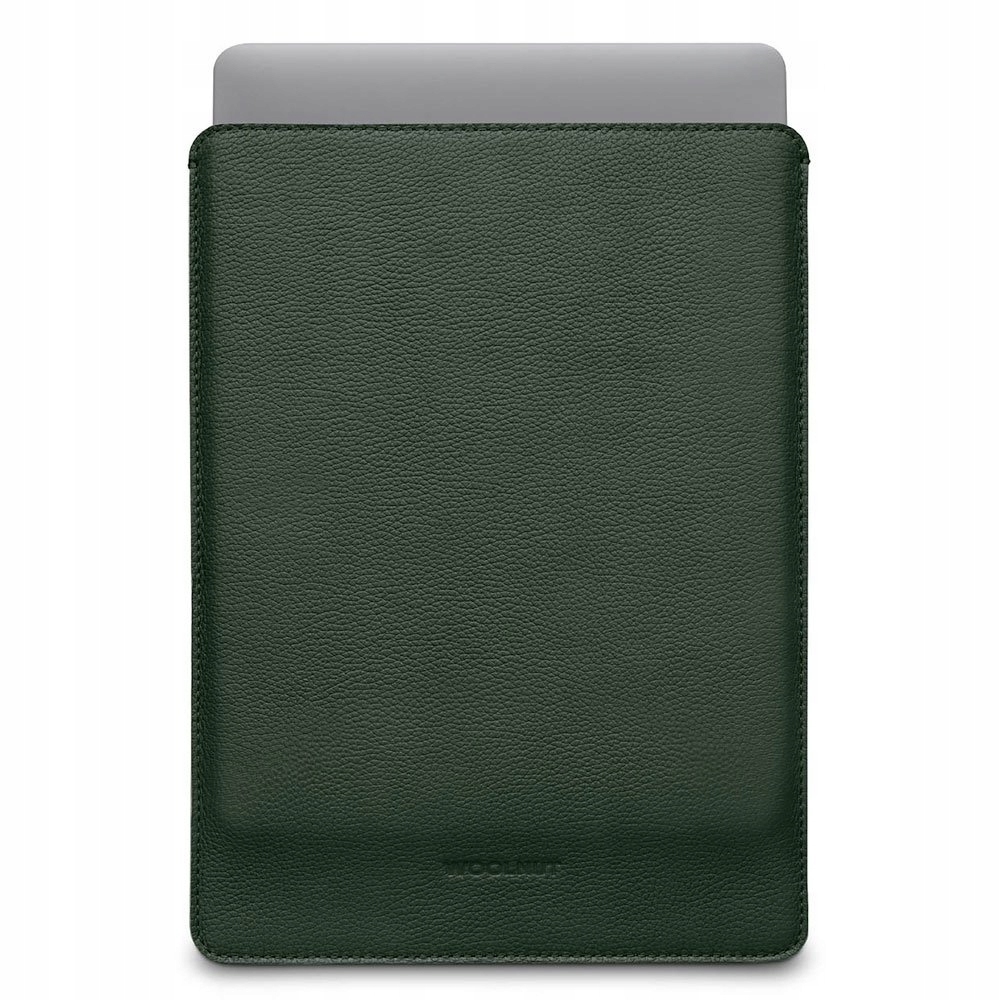 Woolnut Leather Sleeve for Macbook Pro 14 Green WN-MBP14-S-1420-GN