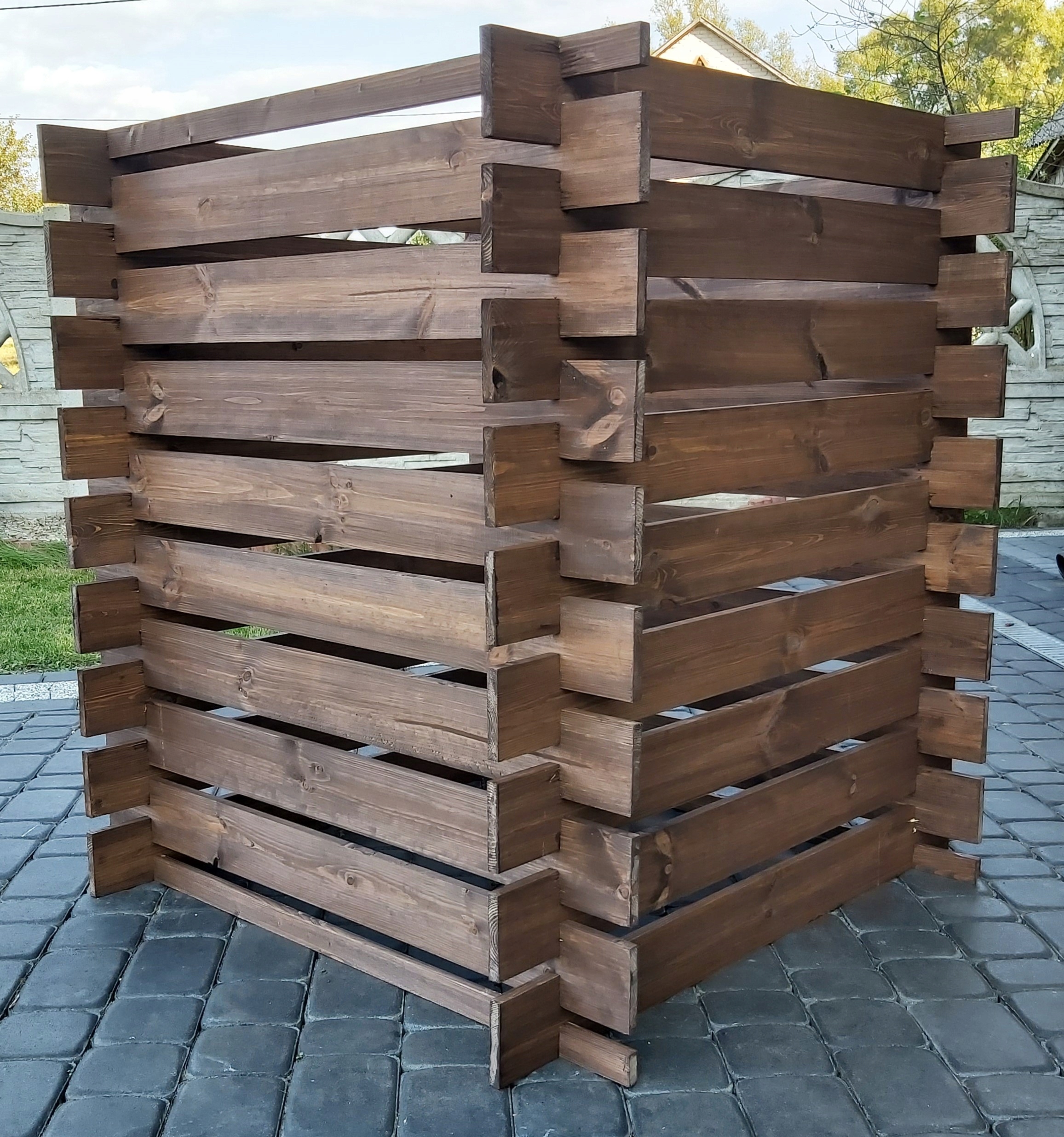 KOMPOSTOWNIK DREWNIANY 700L IMPREGNOWANY SOLIDNY Producent inna